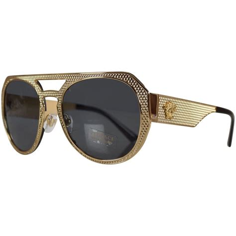 versace eyeglasses men's gold|versace gold frame glasses men's.